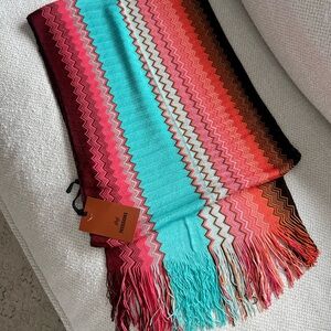 Colorful Missoni scarf NEW with tags